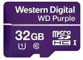 WD Purple MicroSDHC 32 GB / UHS-I U1 / Class 10 (WDD032G1P0C)