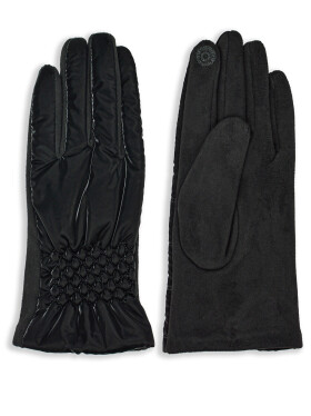 Noviti RW036 Dámske elegantné rukavice černá 24 cm