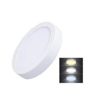 Solight WD170 LED mini panel CCT prisadený 12W / 900lm / 3000K-6000K / okrúhly (8592718027612)