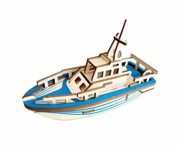 Woodcraft Drevené 3D puzzle Loď