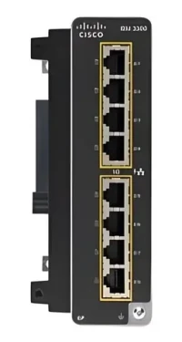 Cisco Catalyst 8x GE PoE+ expanzný modul / Expanzný modul / Gigabit Ethernet / PoE+ / 60 mesiacov záruka (IEM-3300-8P=)