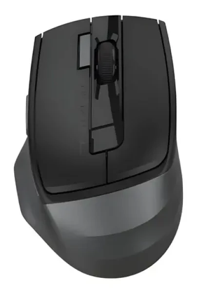 A4Tech FStyler FB45CS Air2 čierna / Bezdrôtová tichá kancelárska myš / 2000 DPI / Bluetooth / 2.4 GHz / 7 tlačidiel (A4TMYS47725)