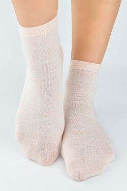 DÁMSKE PONOŽKY SB129 pudrově růžová 36-41