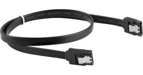 Lanberg CA-SASA-14CU-0050-BK čierna / SATA kábel / SATA (M) - SATA (M) / 0,5 m (CA-SASA-14CU-0050-BK)