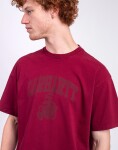 Carhartt WIP S/S Faded Pond Corps T-Shirt Marsala heavy stone wash S