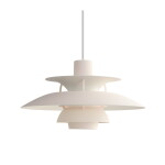 Louis Poulsen Závesná lampa PH 5 Mini Monochrome Pale blush