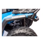Mamido Detská elektrická štvorkolka Can-Am Outlander ATV 4x200W modrá