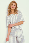 3334 HARPER DÁMSKE PYŽAMO S-XL šedá S