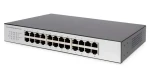 Digitus / Switch / 24 portov / 10/100 Mbit/s / Unmanaged / Do racku (DN-60021-2)