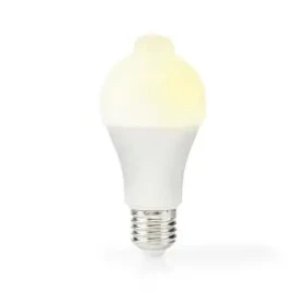 Nedis LED žiarovka E27 / A60 / 4.9 W / 470 lm / 3000 K / biela / Retro štýl / Matné / Detekcia pohybu / 1 ks (LBPE27A601)