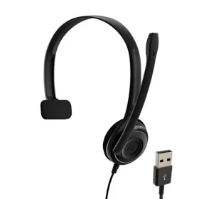 EPOS EDU 11 USB (10 ks) čierna / drôtové jednostranné slúchadlá / USB-A / 2 m (1001110)