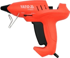 YATO YT-82401 / Tavná lepiaca pištoľ / 400W / Tavné tyčinky 11 mm / 28 g-min / Nastaviteľná teplota 150-200°C (YT-82401)