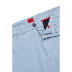 Pánske nohavice Hugo Boss slim fit z elastického bavlneného gabardénu modrej farby (50468314-451) 36/32