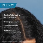 DUCRAY Kelual squanorm hydratačný šampón suché lupiny 400 ml