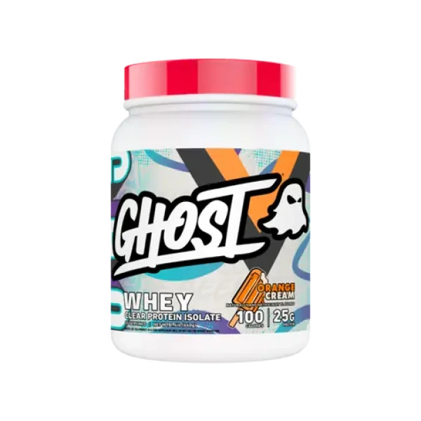 Clear Whey - Ghost (pomarančový krém, 640 g) (122284-3-640g-orangecream)