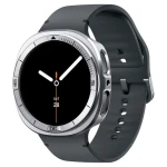 Spigen Bezel Tune Pro (Pilot) strieborná / Ochranný kryt / pre Samsung Galaxy Watch 9/8 44mm / nerezová oceľ (ACS10011)