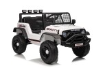 Mamido Mamido Elektrické autíčko Speed Offroad biele | 4x45W | EVA kolesá | 12V 7Ah | EKO koža