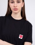 Carhartt WIP W' S/S Pocket Heart T-Shirt Black/Red L