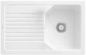 VILLEROY & BOCH VILLEROY & BOCH - Keramický drez Villeroy &amp; Boch Linara 45, 338401KG Snow white 338401KG