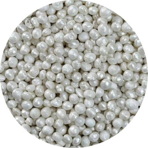 Cukrovo-rýžové perly biele perleťové 3-4 mm 1 kg - I LOVE CAKES - I LOVE CAKES