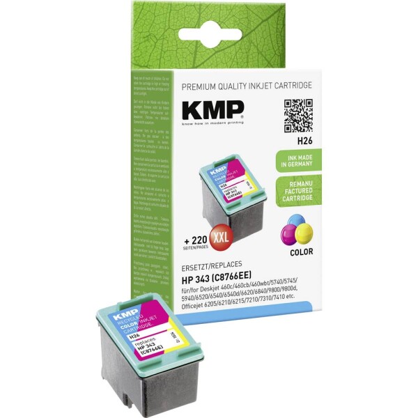 KMP Toner H26 / HP C 8766 E (farba)