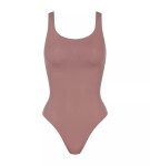 Dámske body ZERO Feel 2.0 - BROWN - hnedé 1141 - SLOGGI BROWN L