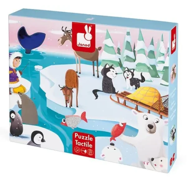 JANOD Hmatové puzzle Život na ľade
