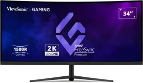 34" ViewSonic VX3418C-2K čierna / VA / 3440 x 1440 / 21:9 / 180Hz / HDMI + DP / repro (VX3418C-2K)