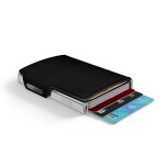 Kožená mini peňaženka Mondraghi Elegance Black