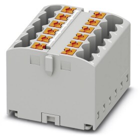 Phoenix Contact 3273286 blok rozvádzača 31.2 mm pružinová svorka sivá 8 ks; 3273286