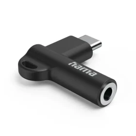 HAMA audio adaptér USB-C na jack 3,5 mm / aktívny / kompaktný (201701)