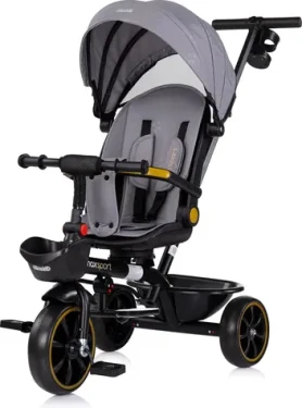 CHIPOLINO Trojkolka so strieškou Max Sport 2v1 Anthracite