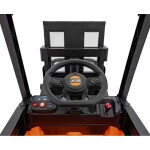 Mamido Detský elektrický vysokozdvižný vozík JCB žltý