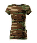 Camo Pure Tričko maskáčová hnedá 2XL
