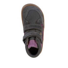 Chlapčenské celoročné členkové barefoot topánky UP HILL TEX DARK GRAY Froddo G3110281-14 - 24