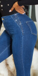 Sexy Highwaist Skinny Jeans with glitter detail denimblue