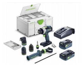 Festool Quadrive TPC 18/4 5,0/4,0 I-Set/XL 18 V 2 x akumulator 4 / 5 Ah