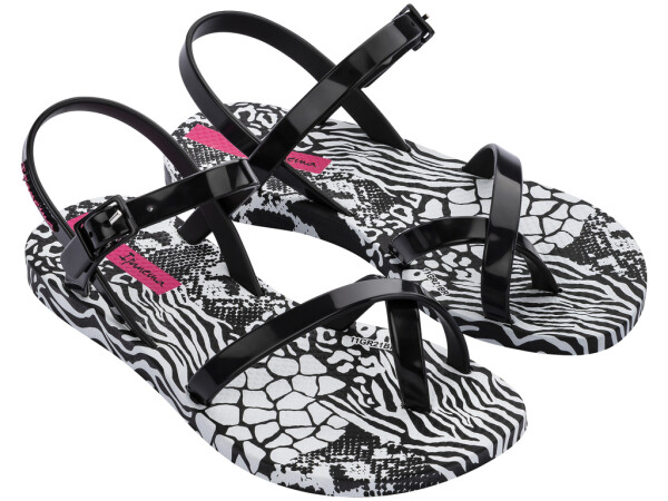 Ipanema Fashion Sandal KIDS 83180-20829 Detské sandále čierno / biele 25-26