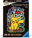 Ravensburger Drevené puzzle Pikachu