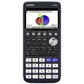 Casio fx-CG50 grafický počítač čierna Displej (počet miest): 21 na batérie (š x v x h) 89 x 18.6 x 188.5 mm; FX-CG50