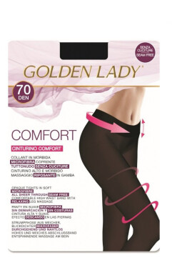 Dámske Golden Lady Comfort 70 deň nero/černá 3-M