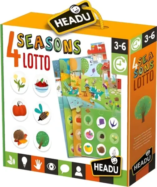 Headu Puzzle Lotto 4 ročné obdobia