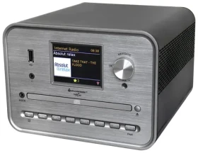 Soundmaster High line ICD1050SW / Hybridné rádio s CD prehrávačom / FM-RDS / DAB+ / Wi-Fi / Bluetooth / USB / 2x7W (ICD1050SW)