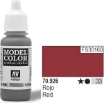 Vallejo Farba Red Matt 70926