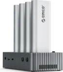 Orico IT48N-C Dokovacia stanica šedá / pre 4 disky s funkciou klonovania M.2 NVME / USB-C