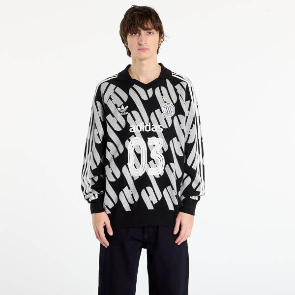 Mikina adidas Adicolor Blokecore Polo Black XL