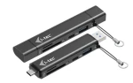 I-TEC USB-C/USB-A Dongle / Hub USB / čítačka SD/microSD kariet / USB 3.2 Gen 1 / 5 Gbps (CADONGLEUSBSD)