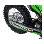 Mamido Benzínová motorka RamiGO TITAN 300CC zelená