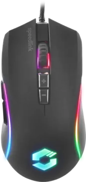 ZAVOS Gaming Mouse čierna / herná drôtová myš / optická / 3200 DPI / 5 tlačidiel / USB-A / 1.5m (SL-680022-RRBK)