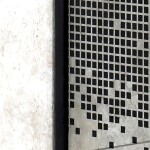 KERRA - Sprchovací kút Čierny Pixel SQ 90 (s vaničkou) 5907548118356